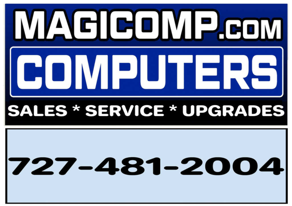 Magicomp.com Sales Service Upgrades 727-481-2004